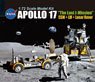 アポロ17号 `ラストJミッション` 司令船+着陸船+月面探査車 (ルナローバー) (プラモデル)