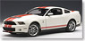 フォード シェルビー GT500 2010 (ホワイト/レッドストライプ) (ミニカー)