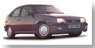 ボクスホール アストラ MK2 GTE 16V (スチールグレー) （新金型） (ミニカー)