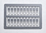 乗務員ステップ E231近郊型・E233系・E531系用 (濃灰色) (20個入) (鉄道模型)