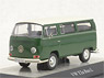 VW T2-a バス L (グリーン/アイボリー) (ミニカー)
