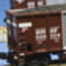 BethGon Coalporter BNSF 2 (8-Car Set) (Brown) (Model Train)