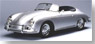 ポルシェ 356 スピードスター カレラ (シルバー) (ミニカー)