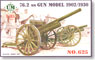 露・M1902型 76.2mm野砲・後期型 (プラモデル)