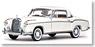 1958年 メルセデス ベンツ 220SE (アイボリー)  (ミニカー)