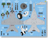 US Navy F/A-18EF Super Hornet Stencil Update Decal (Plastic model)