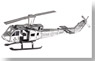 Metallic Nano Puzzle Huey helicopter (Plastic model)