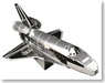 Metallic Nano Puzzle Space Shuttle Atlantis (Plastic model)