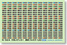Rollsign Sticker Seibu Series 2000, 6000 (Fullcolor LED/Side) (Model Train)