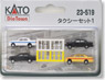 DioTown (N)Automobile : Taxi Set 1 (4 PCS.) (Model Train)