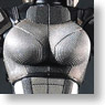 FLIRTY GIRL 1/6 Space Battle Armor Set (Gray/Silver) (Fashion Doll)