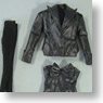 Dollsfigure - 1/6 Female Leather jacket w/dress Set Ver.1 (Fashion Doll)