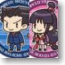 Ace Attorney Coaster Set Naruhodou & Mayoi (Anime Toy)