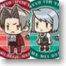 Ace Attorney Coaster Set Mitsurugi & Mei (Anime Toy)