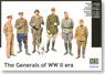 The Generals of WWII (6pcs) (Plastic model)