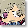 [Uta no Prince-sama] Rubber Key Ring Coaster Type Chimipuri Series [Kurosaki Ranmaru] (Anime Toy)