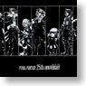 Final Fantasy 25th Anniversary T-shirt (Black) Men`s M (Anime Toy)