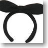 PNM Sahras a la mode Headband (Black) (Fashion Doll)