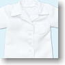 PNM Open-neck Short-sleeved Shirt (White) (Fashion Doll)