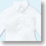 PNM Long-sleeved Dress Shirt (White) (Fashion Doll)