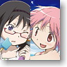 Puella Magi Madoka Magica Madoka & Homura on the Beach Water Resistant Poster (Anime Toy)