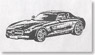 メルセデスベンツ SLS AMG クーペ マグノモンツァグレー (ミニカー)