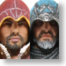 Assassin`s Creed: Revelations/ Ezio Auditore Action Figure : 2pcs Set [NA TRU Exclusive] (Completed)