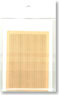 カーテンパーツA (紐縛りカーテン/全開) アイボリー(薄い黄色) (120窓) (国鉄、私鉄、JR電車・客車等) (鉄道模型)