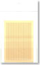 カーテンパーツB (帯縛りカーテン/全開) アイボリー(薄い黄色) (120窓) (国鉄、私鉄、JR電車・客車等) (鉄道模型)