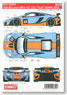 McLaren MP4-12C GT3 `Gulf` #6/#69 2012 Decal (Decal)