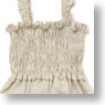 50cm Rumpled Shirring Camisoles (Beige) (Fashion Doll)
