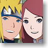 Road to Ninja -Naruto the Movie- Mofumofu Muffler Towel Minato & Kushina (Anime Toy)