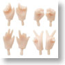 Picco Neemo Hand Parts Set A (Whity) (Fashion Doll)