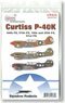 Decal for Curtis P40KS War hawk 51th/57th Fighter Wing (Decal)