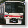 Keio Series 8000 Single Arm Pantograph Six Car Formation Total Set (w/Motor) (Basic 6-Car Pre-Colored Kit) (Model Train)