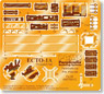 Photo-Etched Parts & BackLight film Set for ECTO-1 (Plastic model)