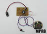 Railroad Crossing LED and Sound  Parts Set (N-Scale, Sound #MPRB) (Model Train)