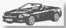 メルセデスベンツ SL500 2012 (R231) マグネタイトブラック (ミニカー)