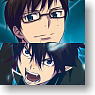 [Blue Exorcist] A6 Ring Notebook [Rin & Yukio Blue Fire] (Anime Toy)