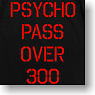 Psycho-Pass Crime Factor T-shirt Black M (Anime Toy)