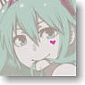 Hatsune Miku Hatsune Miku Chan x Co ver. Girls Cutsaw Oat,eal x Heather Gray Girls M (Anime Toy)