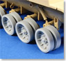 Road wheels for MBT M60 (Cast aluminium pattern) (Plastic model)