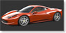 フェラーリ 458 イタリア スポーツホイール (レッド) (ミニカー)