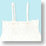 PNXS Rumpled Shirring Camisoles (White) (Fashion Doll)