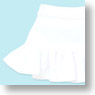 PNXS Frill Tiered Skirt (White) (Fashion Doll)