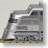 CB&Q EMD E5A & Silver Steak Zephyr 6 Unit Set (Silver) (6-Car Set) (Model Train)