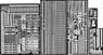 Photo-Etched Parts for USN Air Craft Carrier Essex Class (Plastic model)