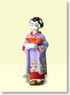 Ho Dolls MA-003 舞妓3 (薄紫色の着物) (1体入り) (鉄道模型)