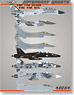 US Navy F-5E/F,F-14A ,F/A-18A/B,F-16A/N,EA-7L Adversary Ghosts (Decal)