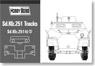 Sd.Kfz.251 Crawler Track (Plastic model)